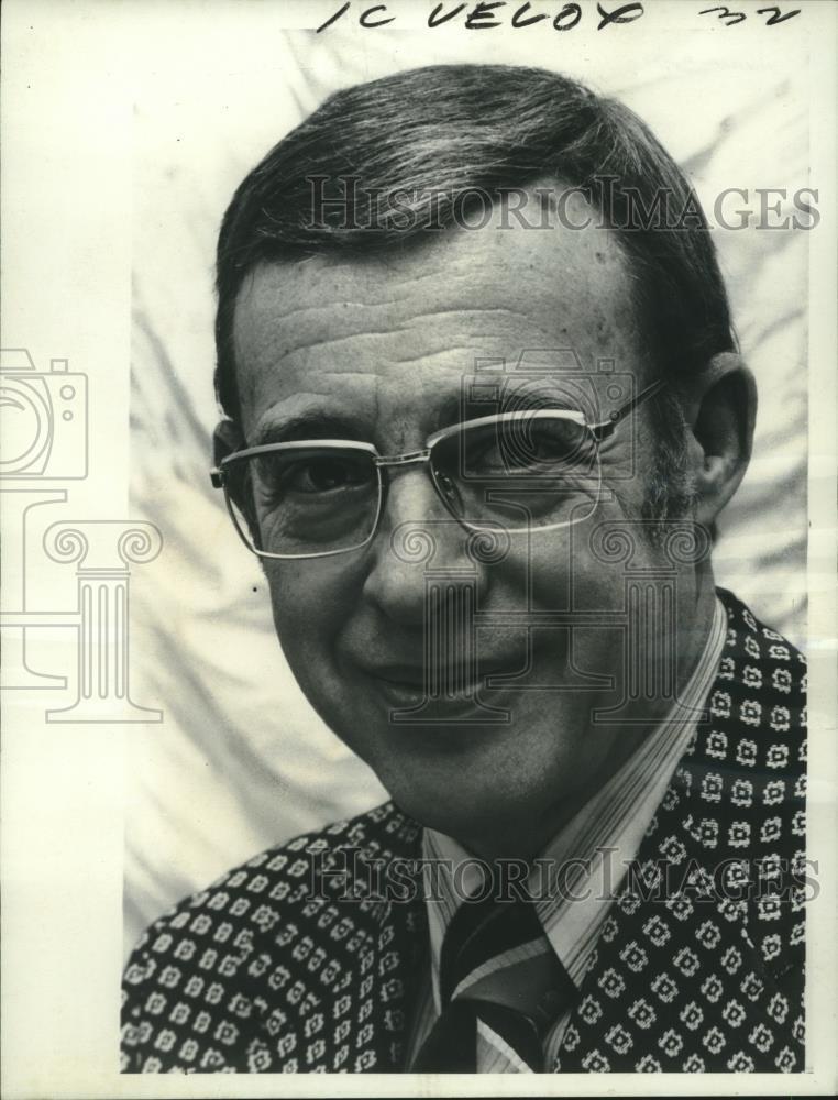 1974 Press Photo Dr. Abraham I. Friedman, Metabolic Diseases - nob13479
