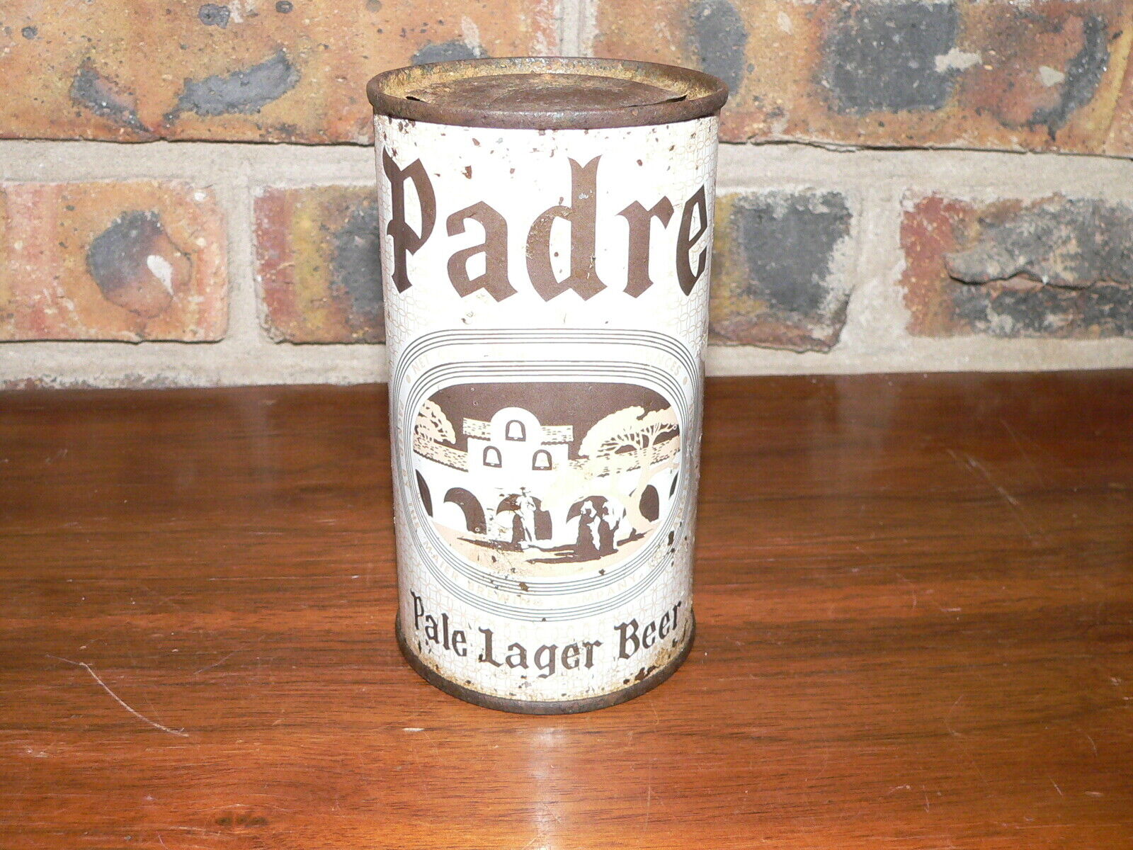 Vintage Padre Pale Lager Flat Top Beer Can~Maier Brewing~Good Condition