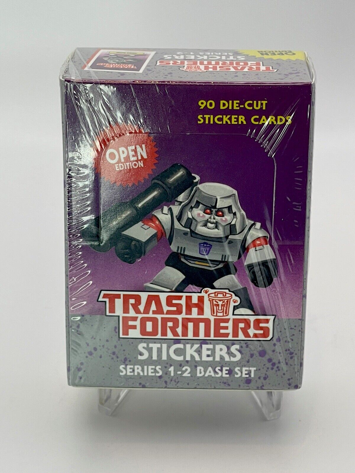 Trashformers, Series 1-2 Base Set Sealed, 90 Cards Open Edition. Pingitore. Rare