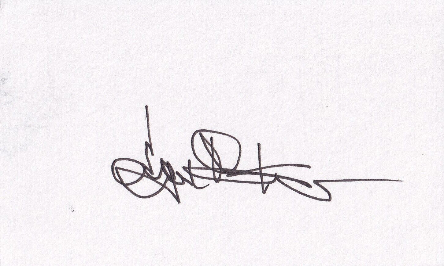Eugene Kranz Signed Autograph Index Card Apollo 13 Failure Is Not An Option NASA