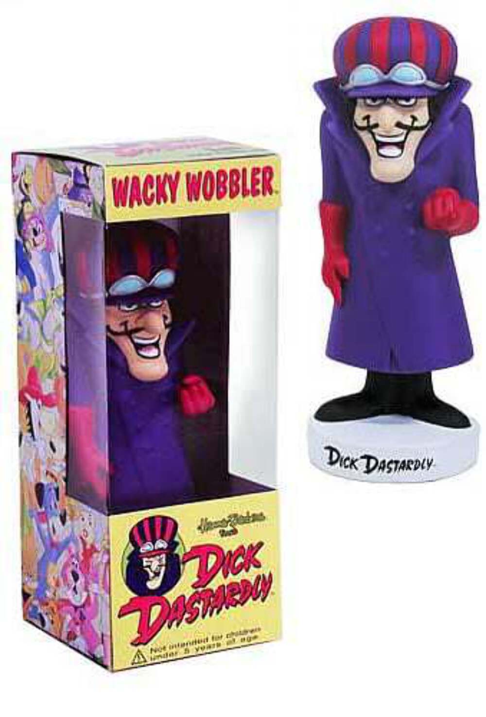 Dick Dastardly (Wacky Races) Funko Wacky Wobbler