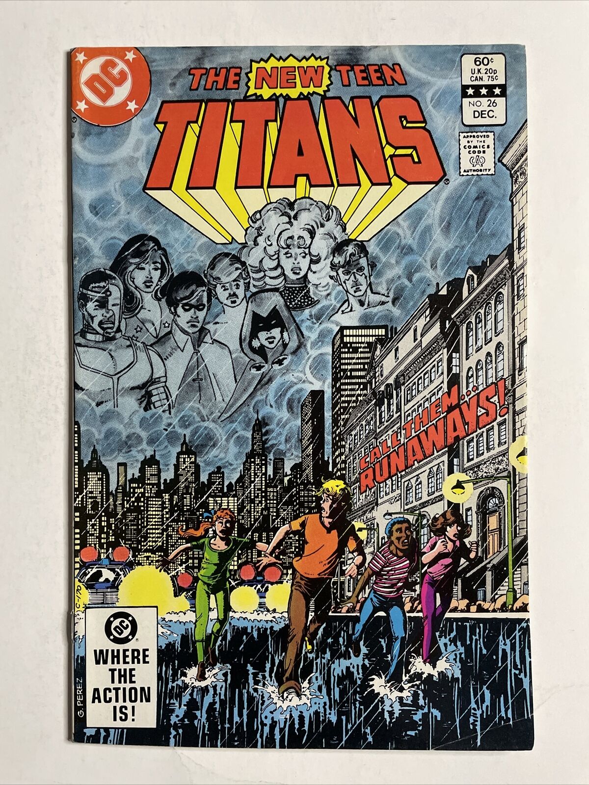 The New Teen Titans #26 (1982) 9.2 NM DC Key Issue 1st App Terra High Grade