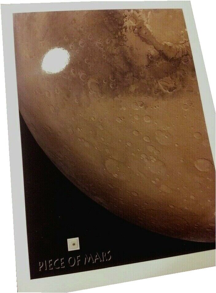 Actual MARS ROCK Martian meteorite piece