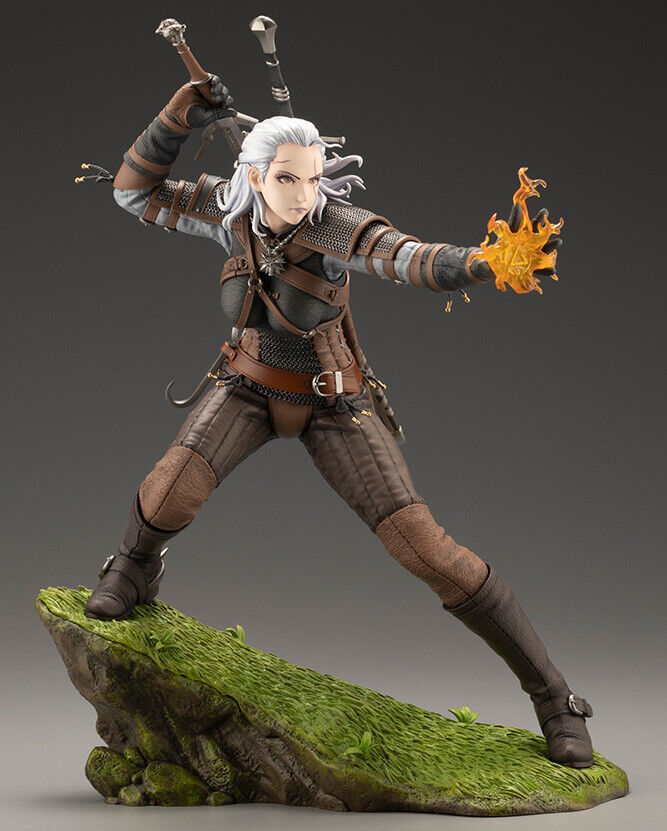 Kotobukiya The Witcher Bishoujo Geralt 1/7 Scale Figure Statue