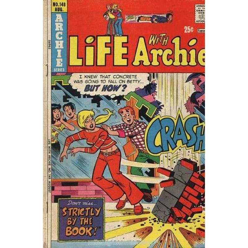 Life with Archie (1958 series) #148 in Fine condition. Archie comics [p,