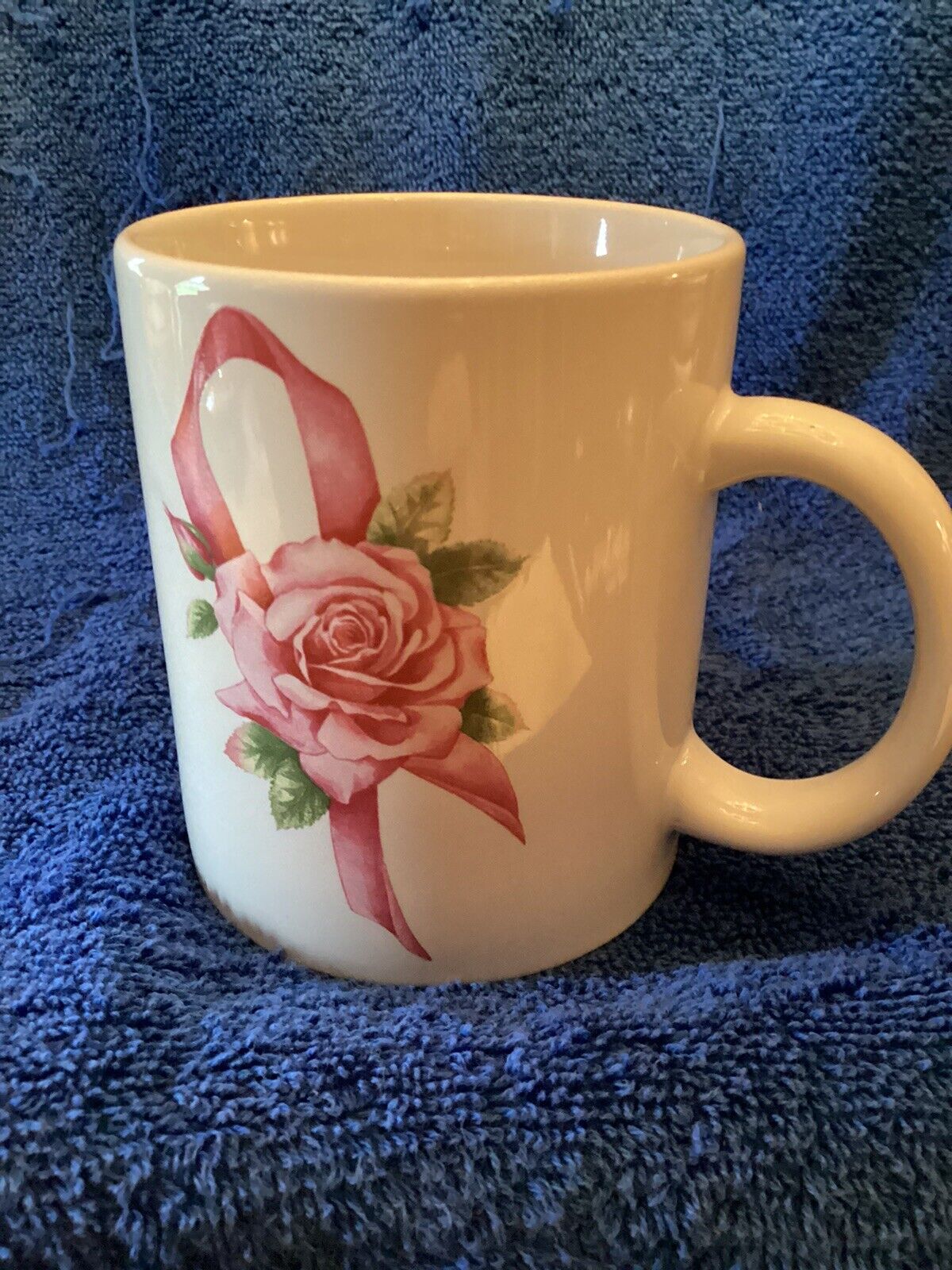 Vintage, Avon , Breast Cancer Awareness Crusade Coffee Mug 1997.