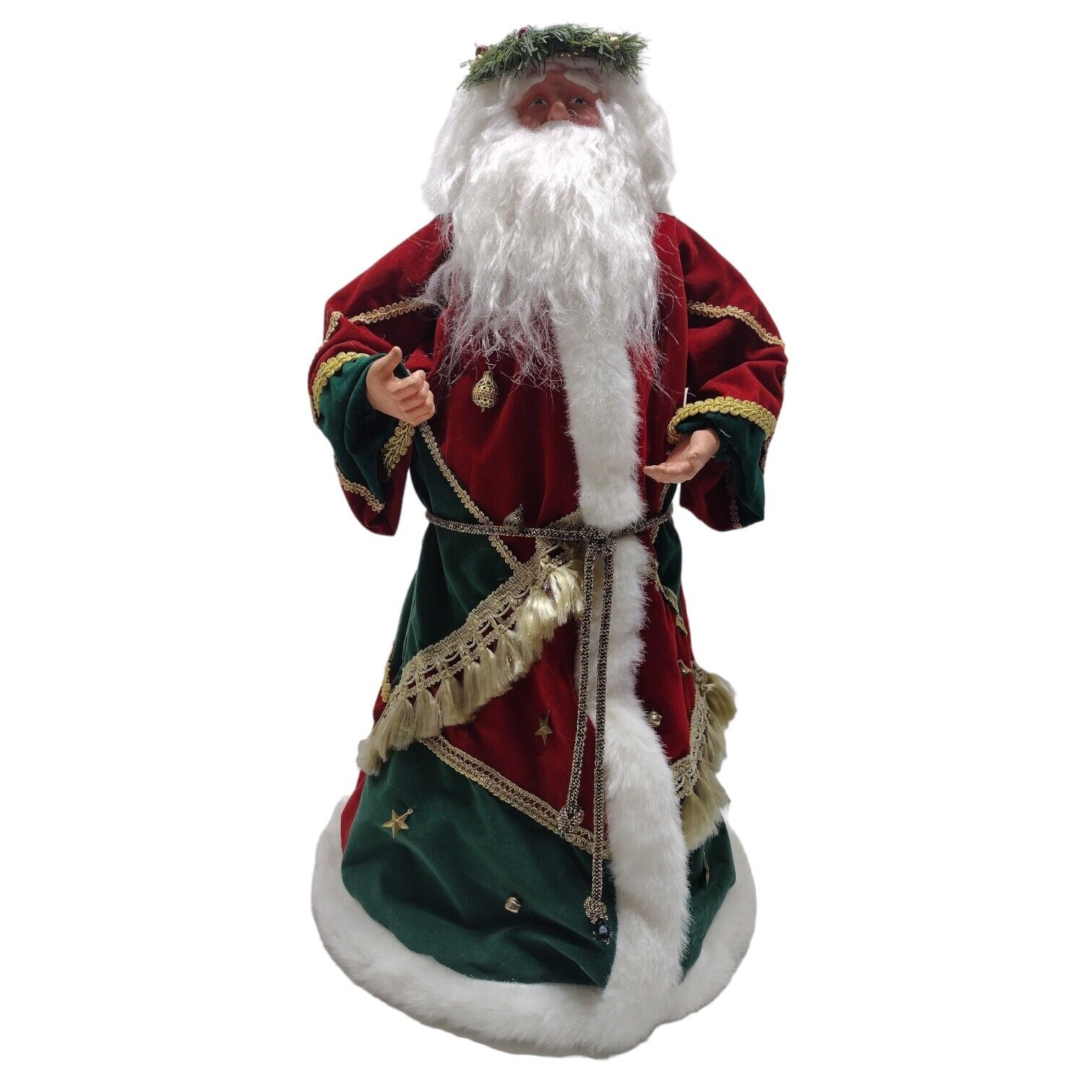 Santa Costco 24” Santa Claus Statue Christmas Decoration Figure gift
