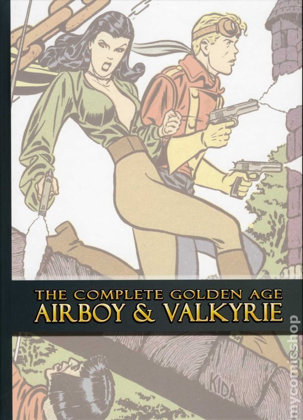 Complete Golden Age Airboy and Valkyrie HC #1-1ST NM 2013 Stock Image