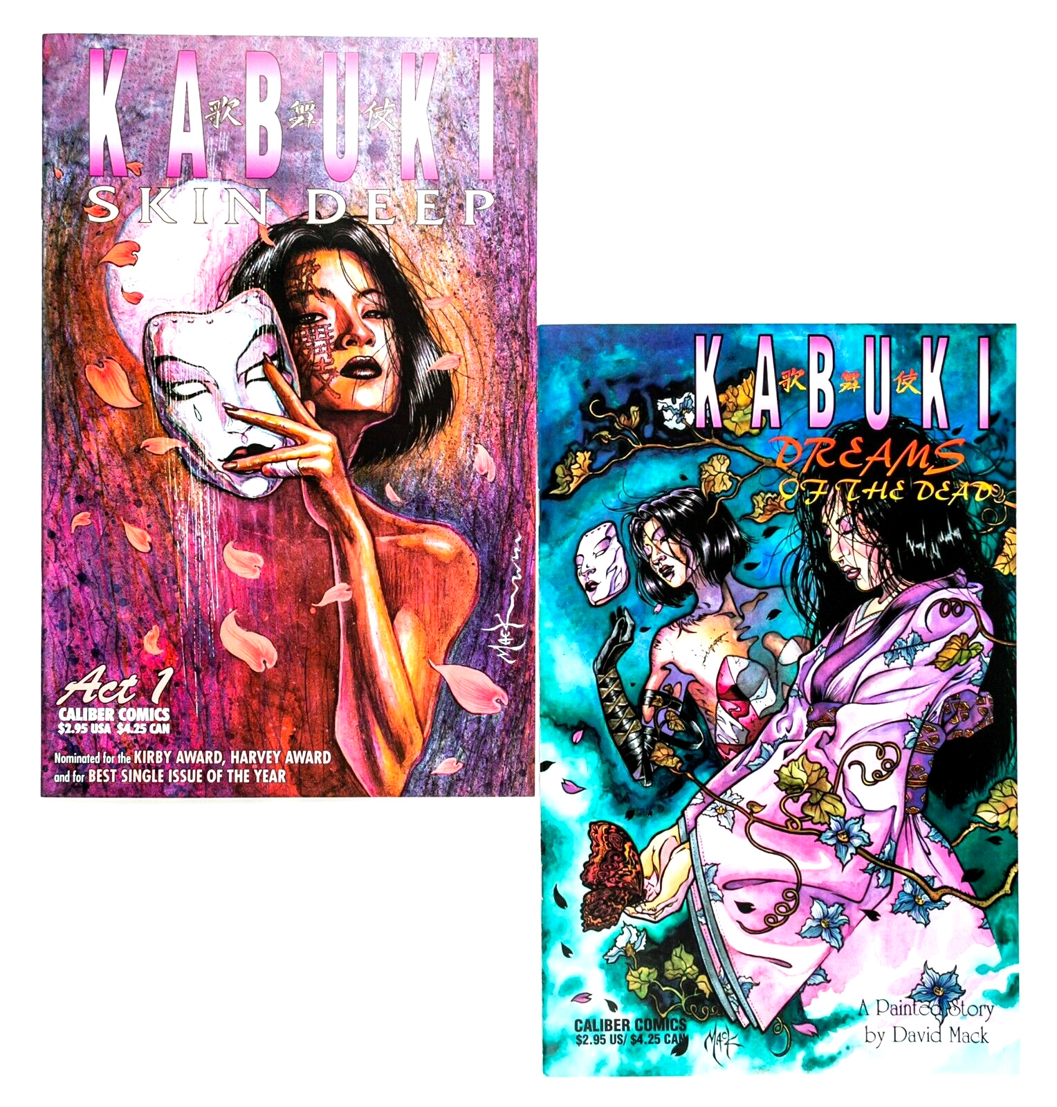 Kabuki: Skin Deep & Dreams of the Dead #1 (1996 Caliber Comics) by David Mack NM
