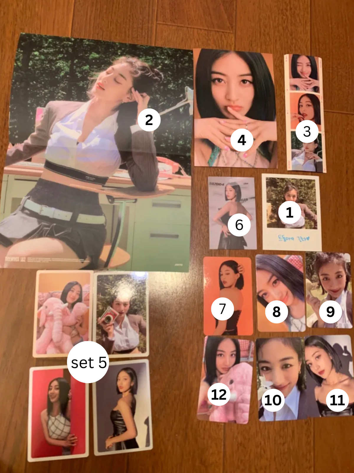 Twice Between 1&2  photocard Target Exclusive pc Polaroid official mint album