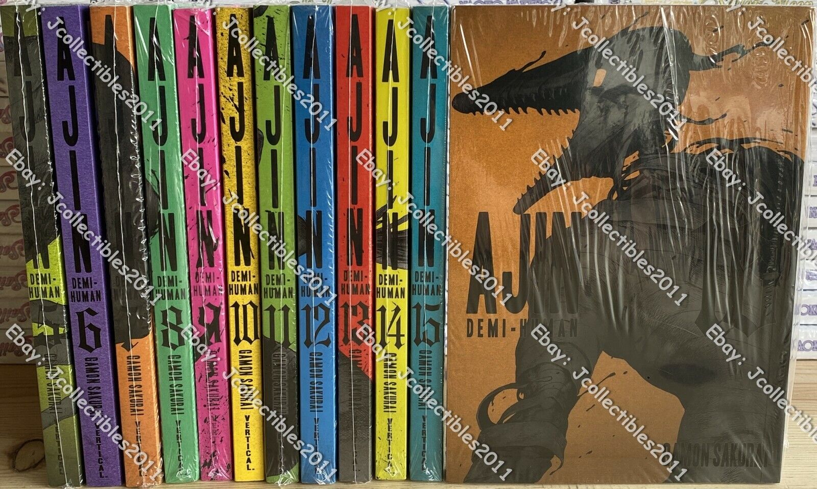 Ajin Demi-human  (vol. 2,3,5-16) English Manga Graphic Novels NEW