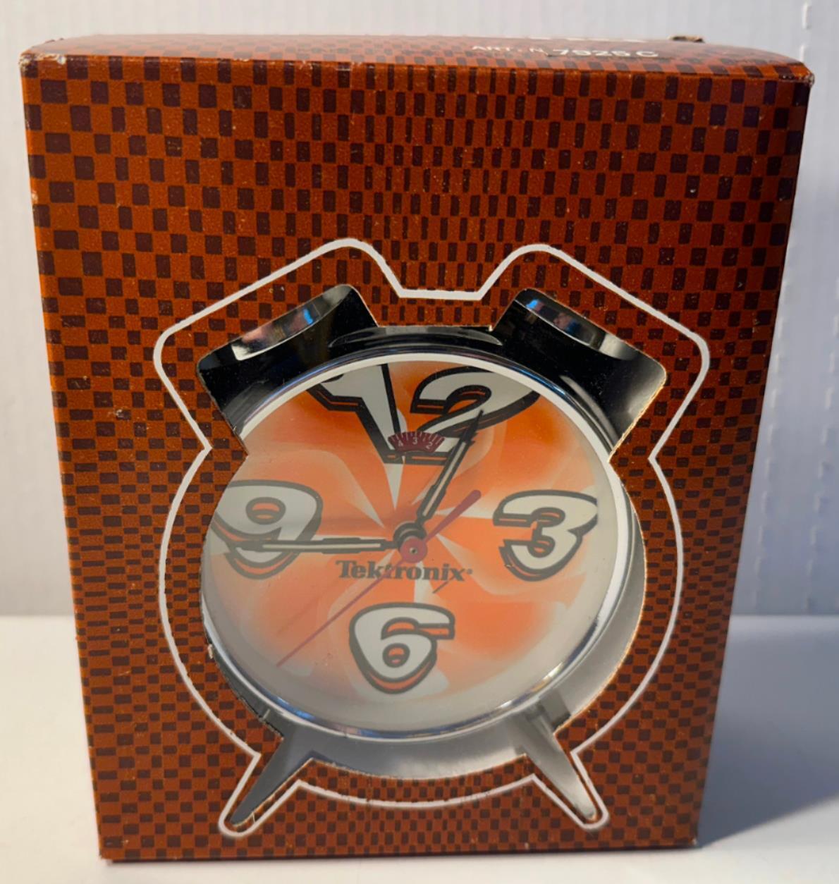 Vintage Diamond Alarm Clock Tektronix - New With Original Box