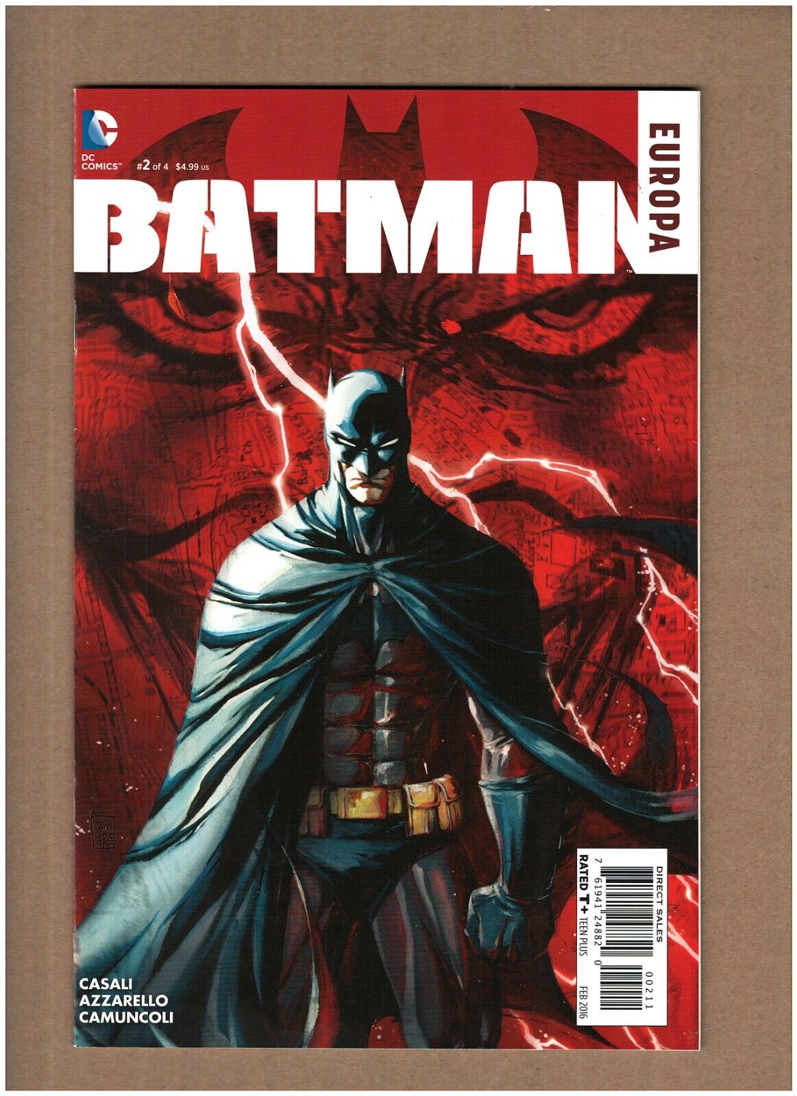 Batman Europa #2 DC Comics 2016 vs. Joker NM- 9.2