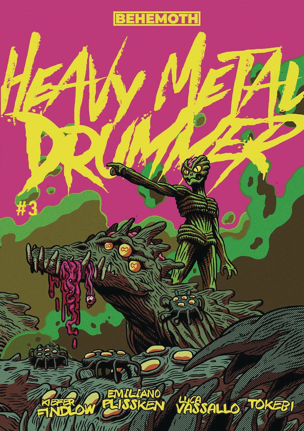 Heavy Metal Drummer #3-6 | Select Cover | Behemoth Comics 2022 NM