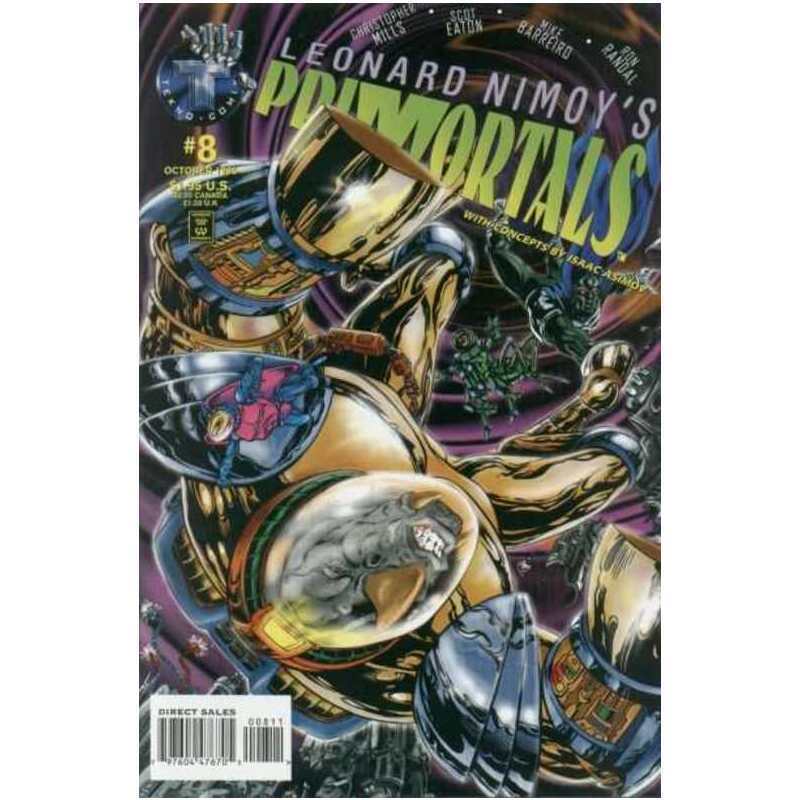 Leonard Nimoy's Primortals (1995 series) #8 in NM minus cond. Big comics [i'