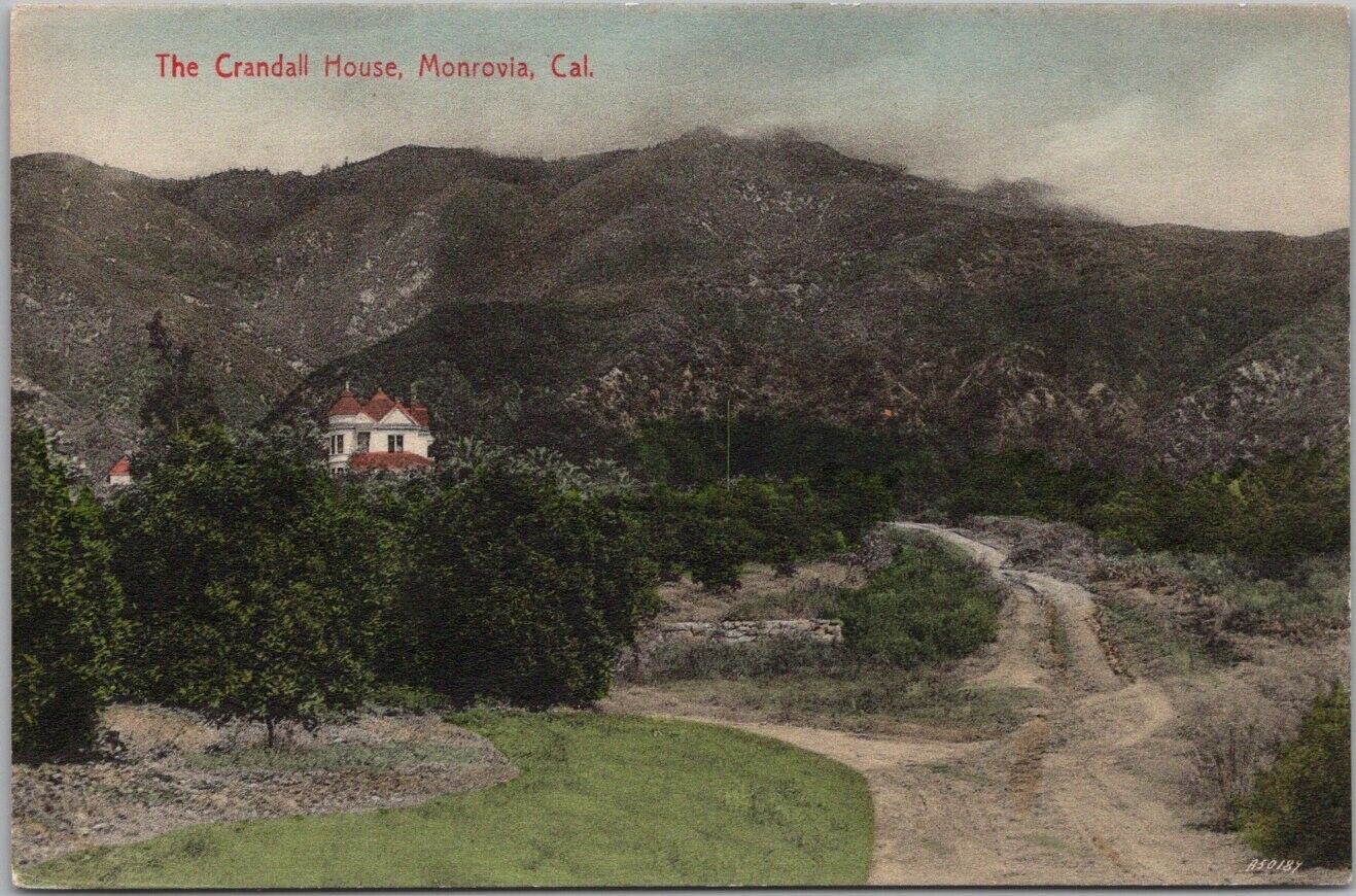 MONROVIA, California Postcard \