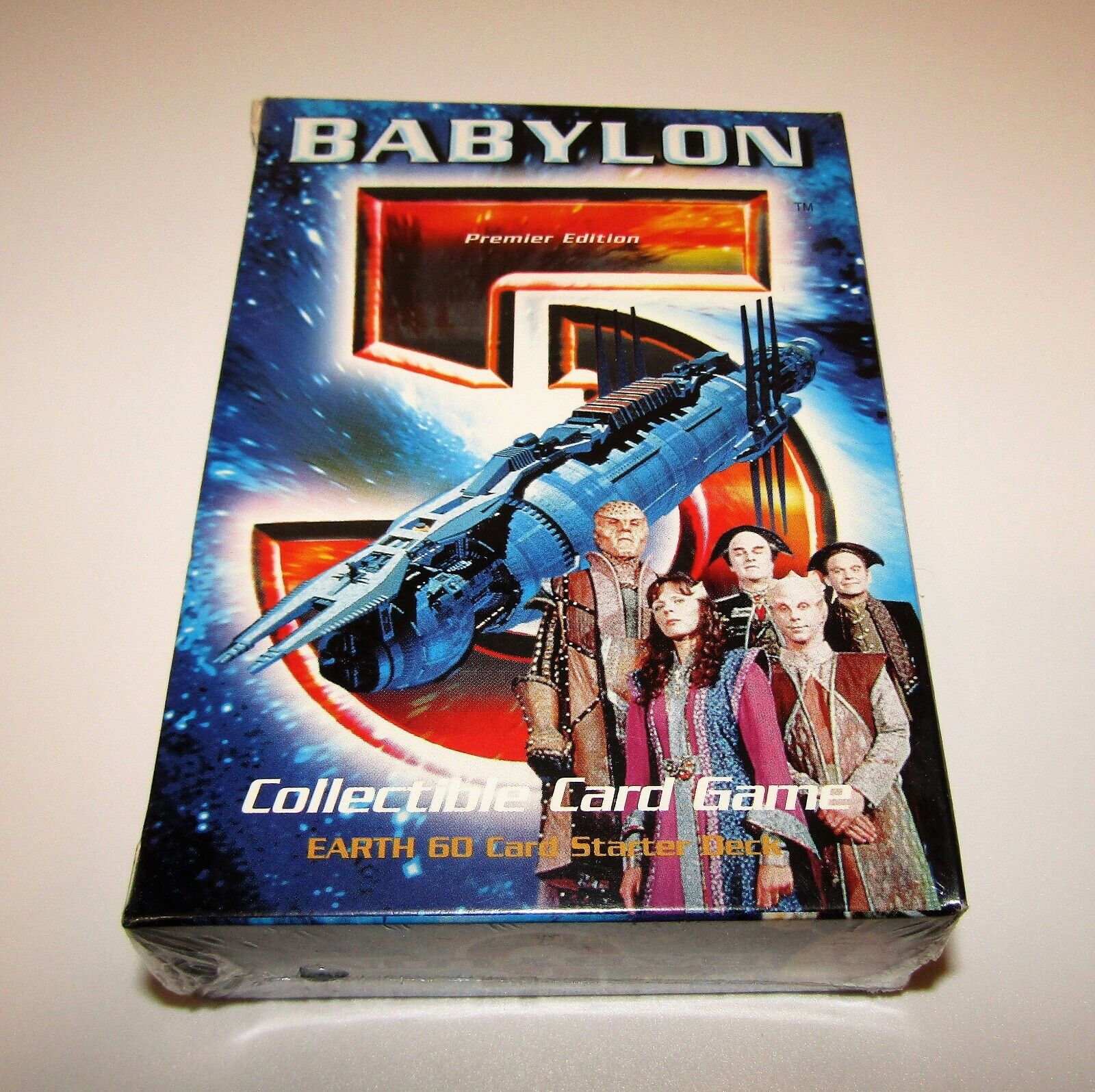 1997 Babylon 5 Collectible Card Game Premier Edition Earth 60 Card Starter Deck