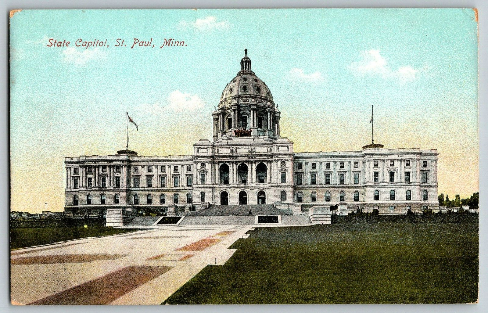 St. Paul, Minnesota - State Capitol - Vintage Postcard Unposted