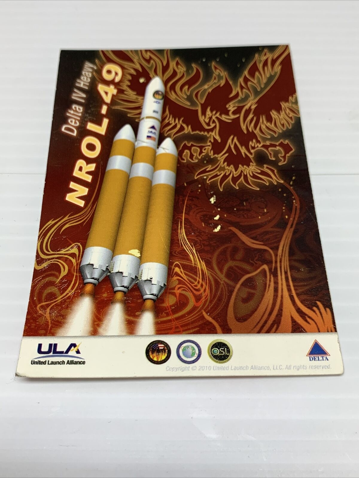 United Launch Alliance Atlas Delta IV Heavy NROL-49 Sticker ULA Rocket KG
