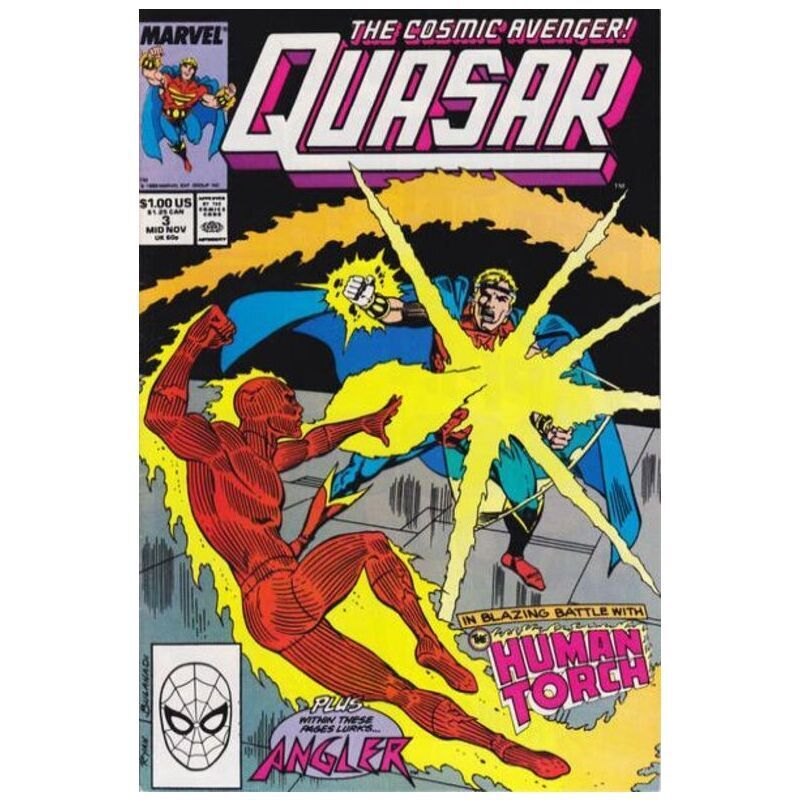 Quasar #3 in Very Fine condition. Marvel comics [e: