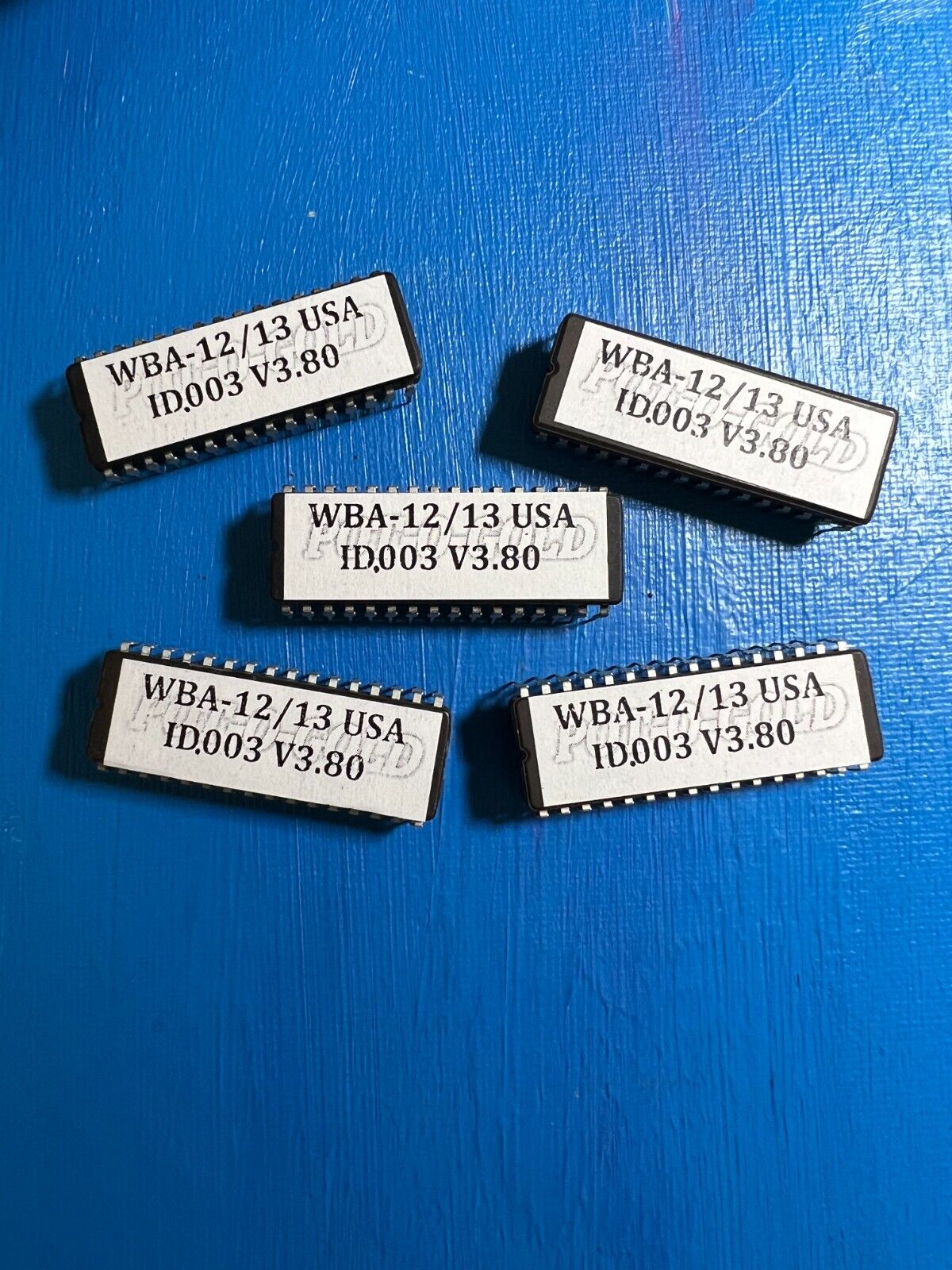 WBA / JCM Bill Acceptor Update chip  v3.80   12/13ss  US ID-003 .
