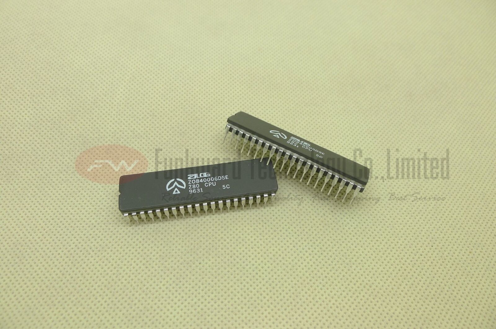 Zilog Z0840006DSE Z80 CPU Vintage NMOS/CMOS CPU CDIP40 x2PCS