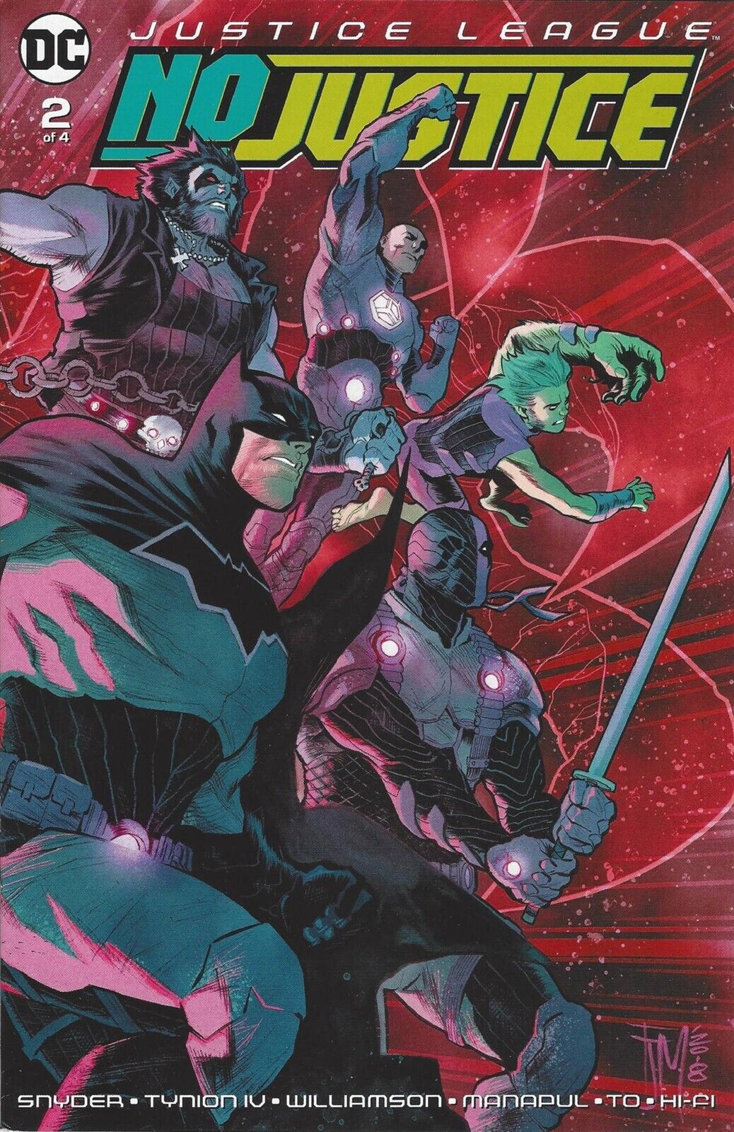 Justice League: No Justice #2 of 4 When the Dark Seed Blooms...
