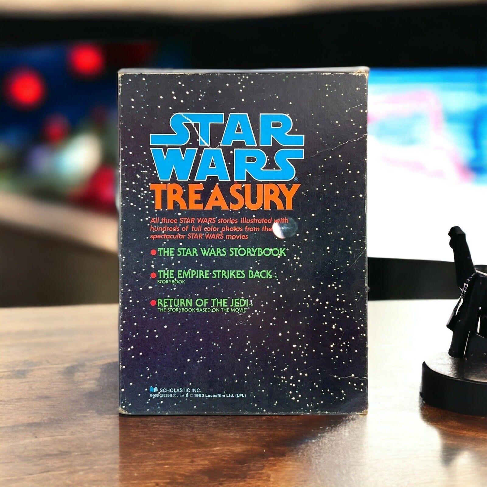 Vintage 1983 Star Wars Treasury 3 Paperback Books / Storybook Set w/Sleeve VG