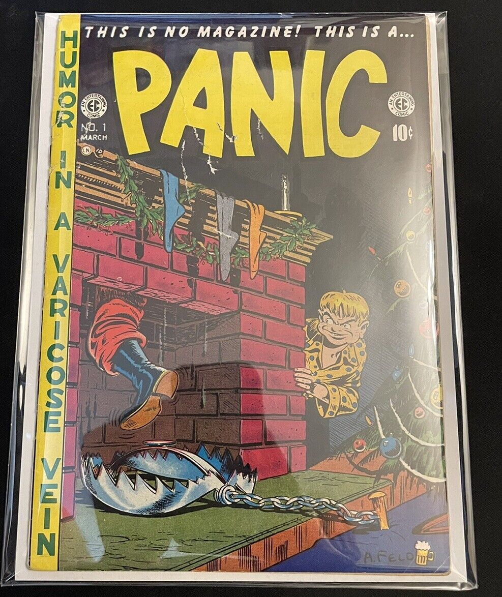 Panic #1 First Issue Pre-Code Horror Golden Age EC Comic 1954 Key Issue Banned