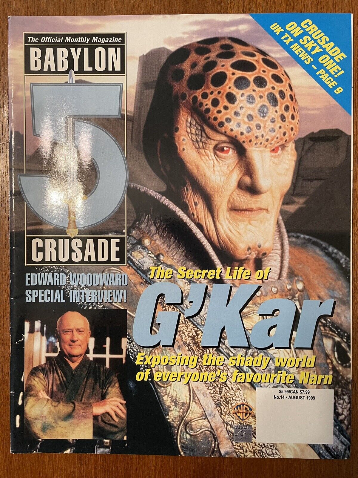 Babylon 5 Crusade Official Monthly Magazine