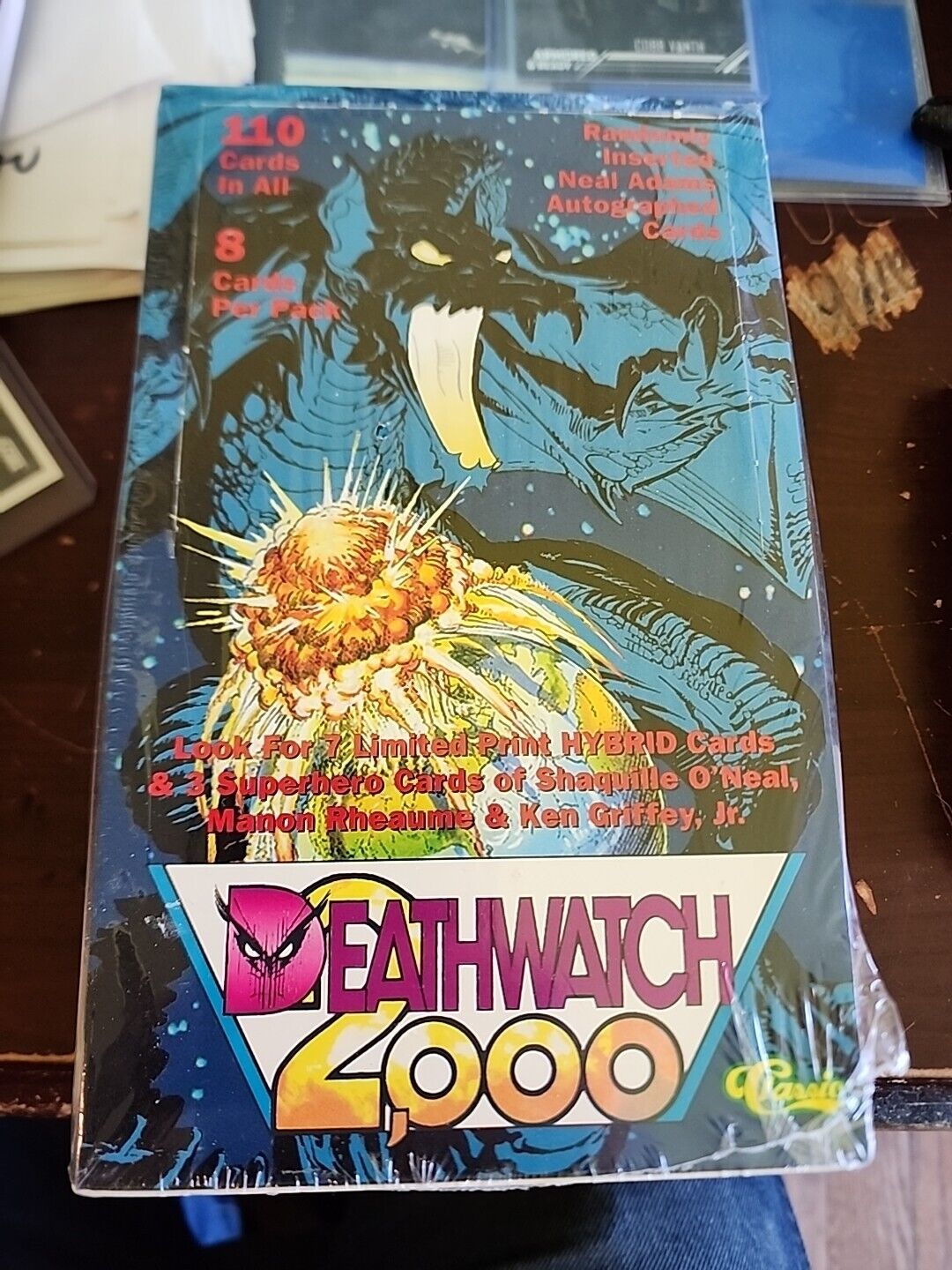1993 Classic Deathwatch 2000 Trading Comic Cards Factory Sealed Box