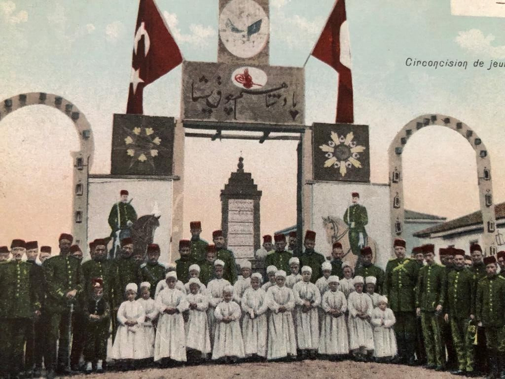 OTTOMAN TURKS TURKISH ARMY ISLAM CIRCUMCISION SALONIQUE THESSALONIKI PC