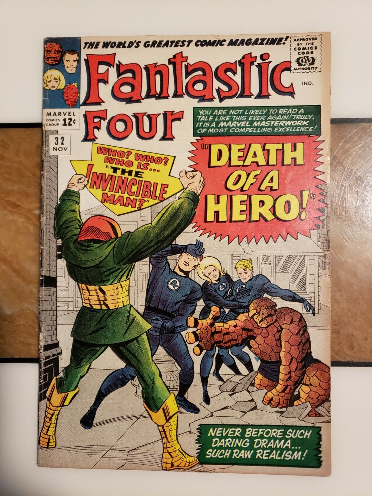Fantastic Four 32 FN (6.0) Jack Kirby Stan Lee 1964 Silver Age Marvel Comics