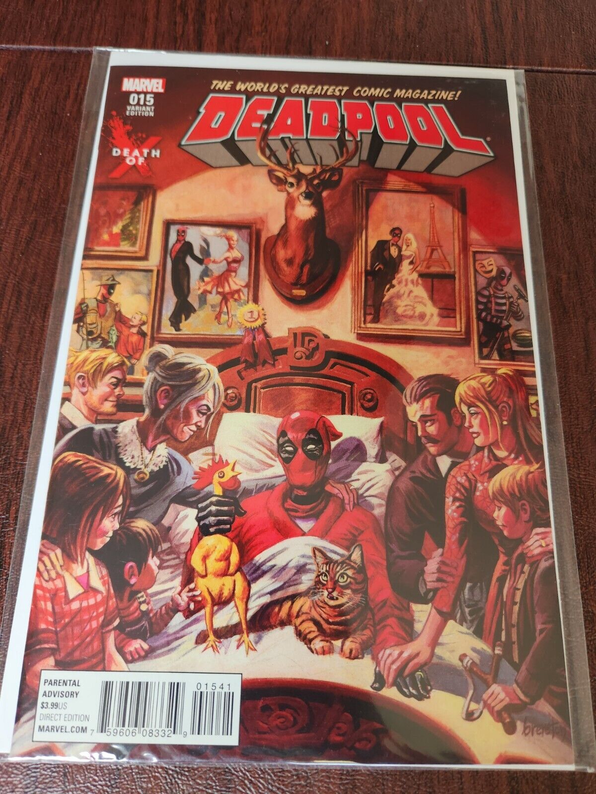 Deadpool #15 MARVEL COMIC BOOK 9.8 VARIANT V16-84