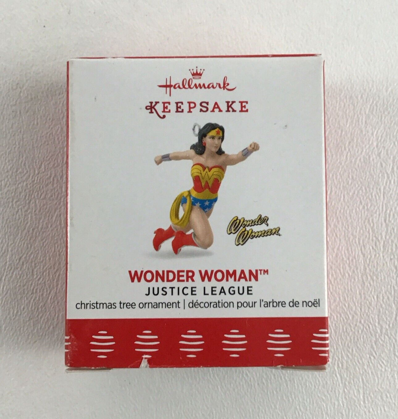 Hallmark Keepsake Christmas Ornament Wonder Woman Miniature Justice League 2017