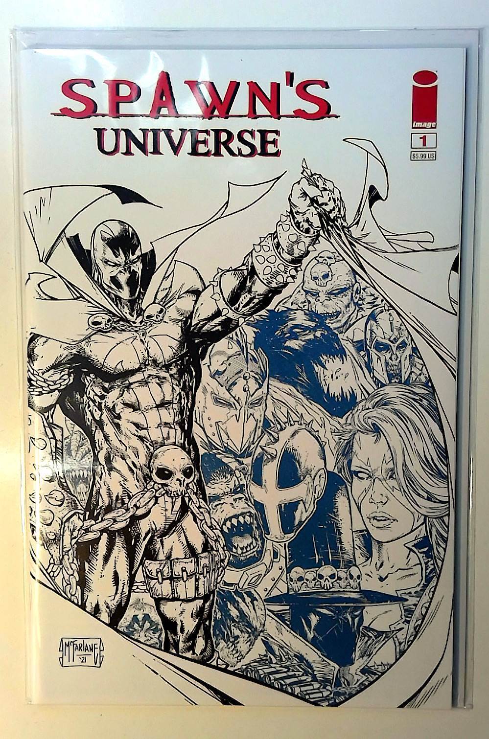 Spawn's Universe #1h Image Comics (2021) NM Variant 2nd Print Comic Book