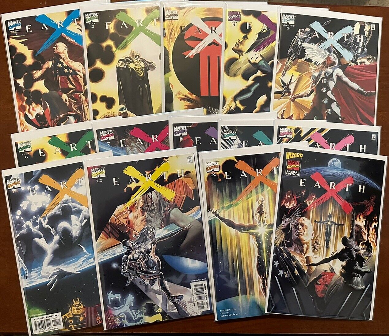 Earth X Set #1-12  X 1st Shalla-Bal as Silver Surfer Will Be In MCU FF Movie