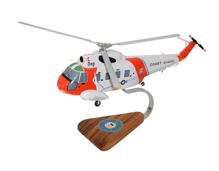 US Coast Guard Sikorsky HH-52 Seaguard Desk Top Display Model 1/32 SC Helicopter