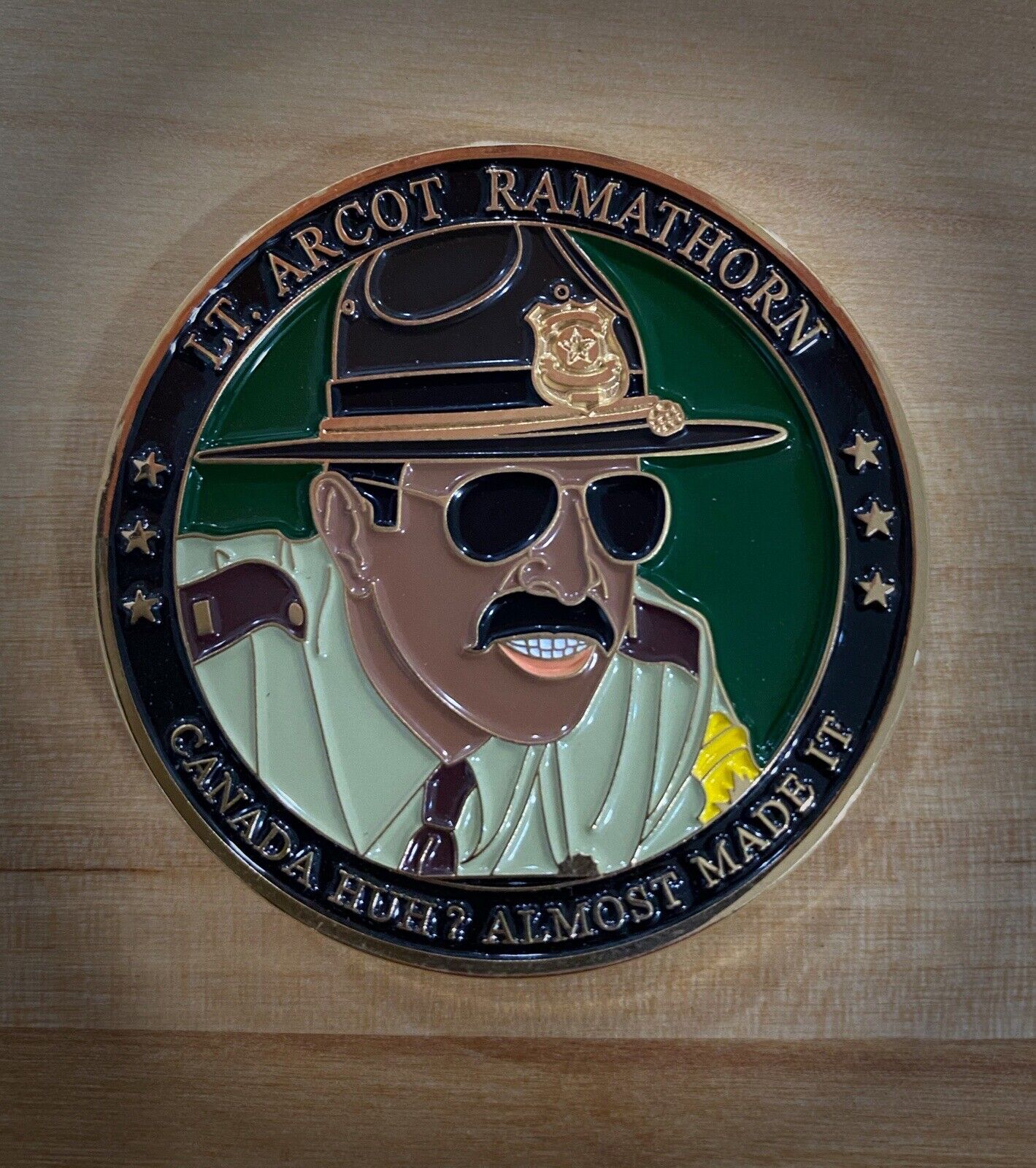 New Limited Vermont State Police Super Troopers Movie Thorny Coin