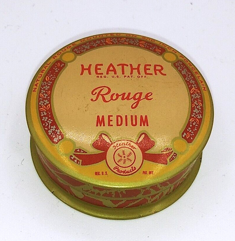 Vintage Whitehall Pharmacal Co. Heather Rouge Medium 1940s 1.75\