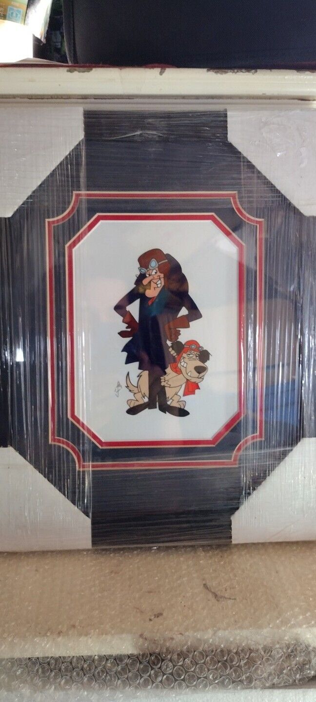 Dastardly and Muttley Art Cell by Joe Eisma & K Michael Russell FRAMED SIGNED 19
