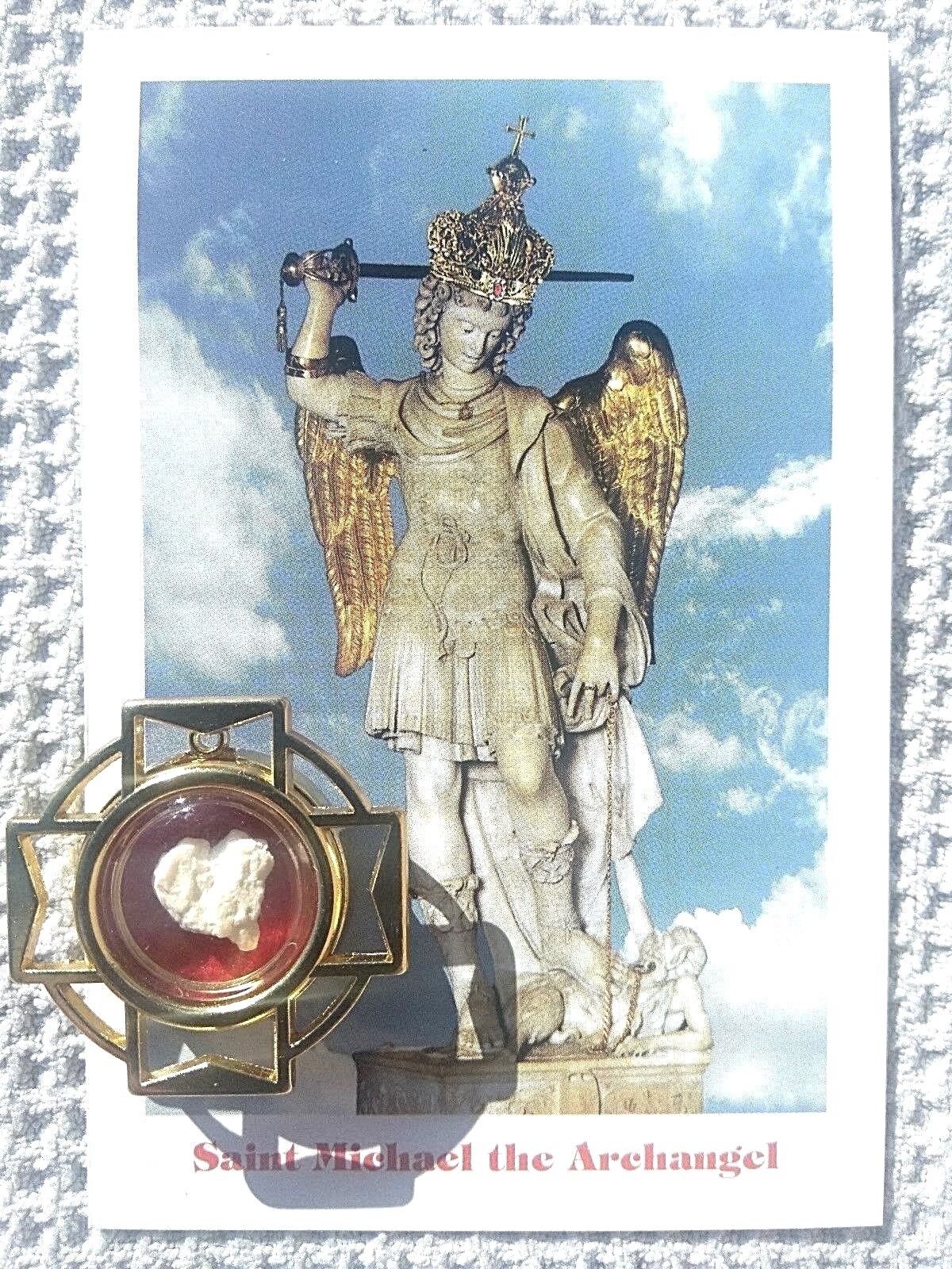 Relic - St. Michael Archangel Stone (Cave Shrine) w/certificate of authenticity