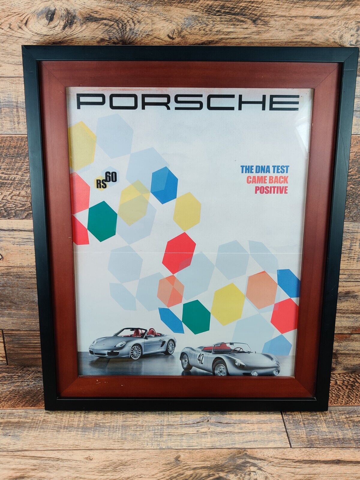 Framed Porsche RS-60 