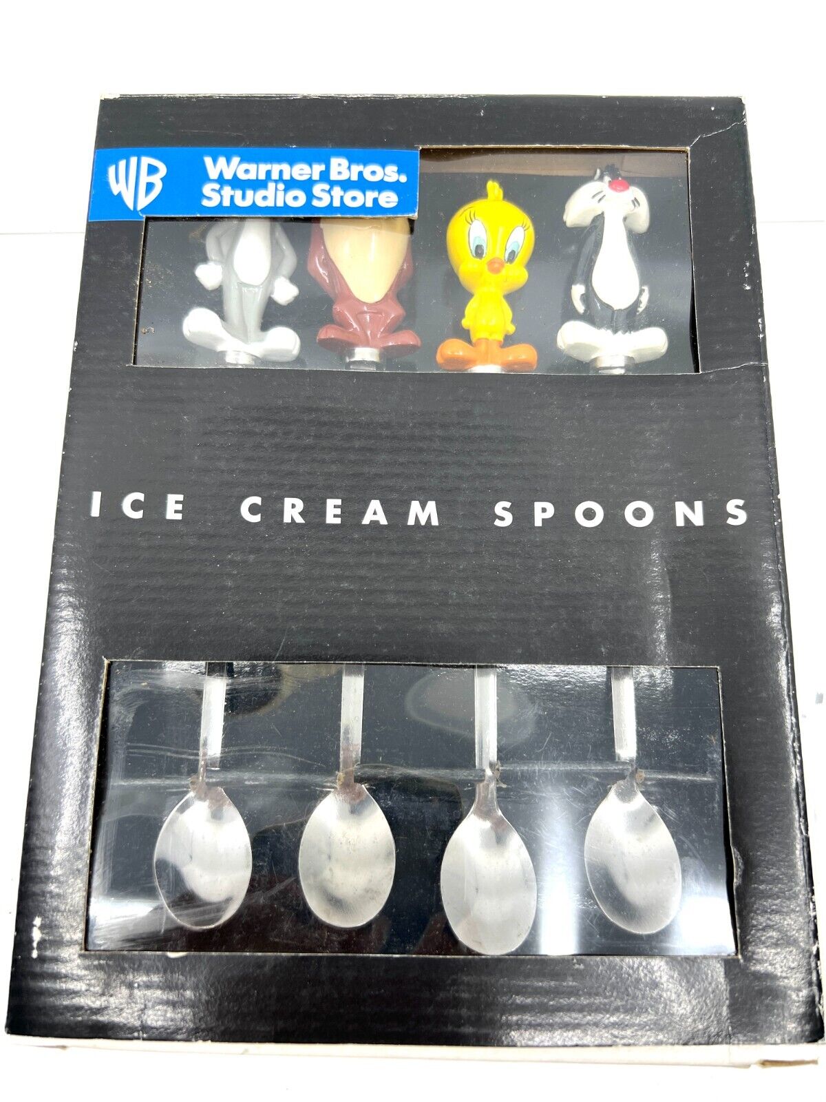 Warner Bros Studio Store Ice Cream Spoons Looney Tunes Tweety Bird  Bugs Bunny