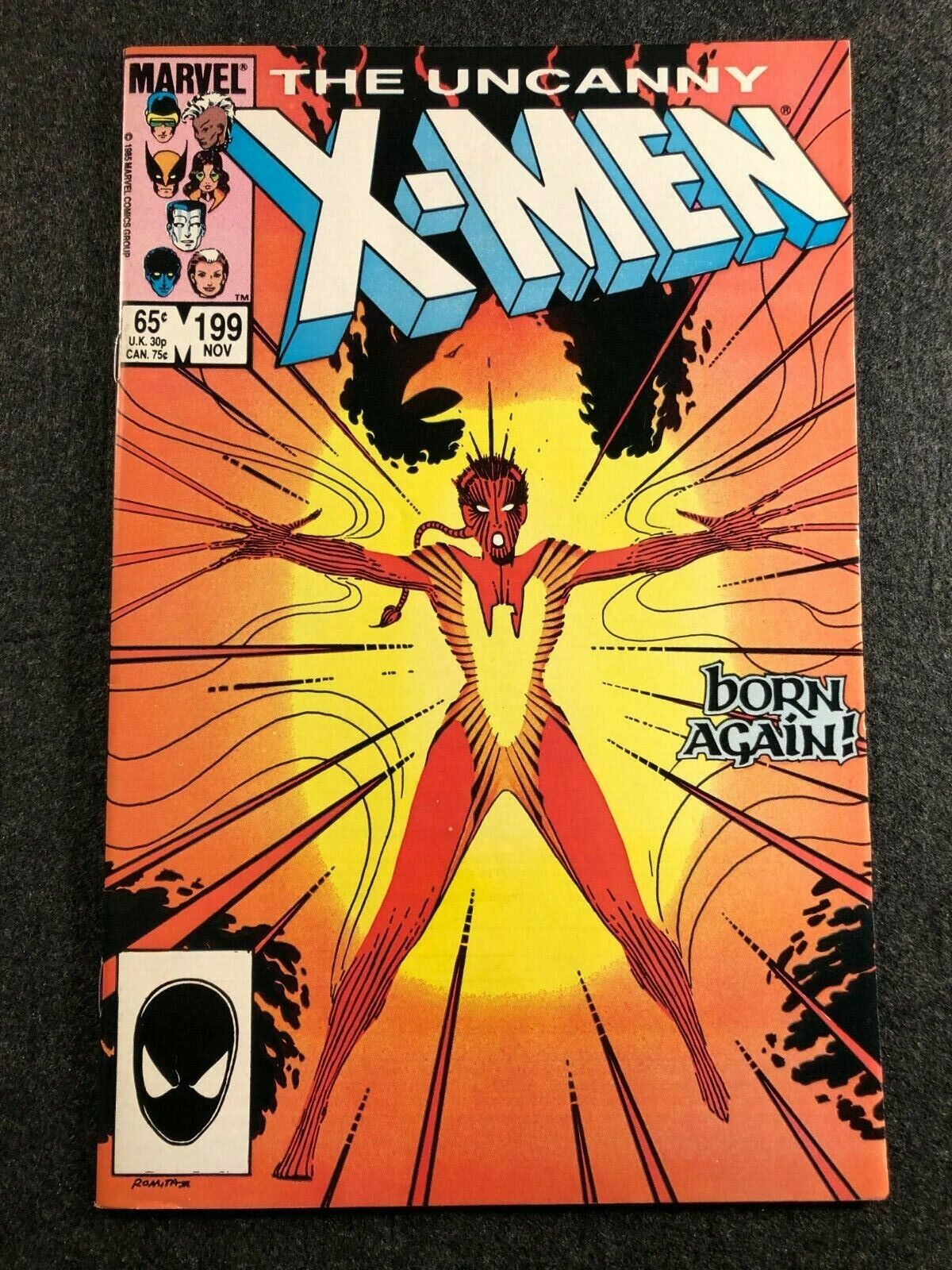 Uncanny X-Men #199 NM (Marvel 1985) 1st Appearance of Rachel Summers Phoenix