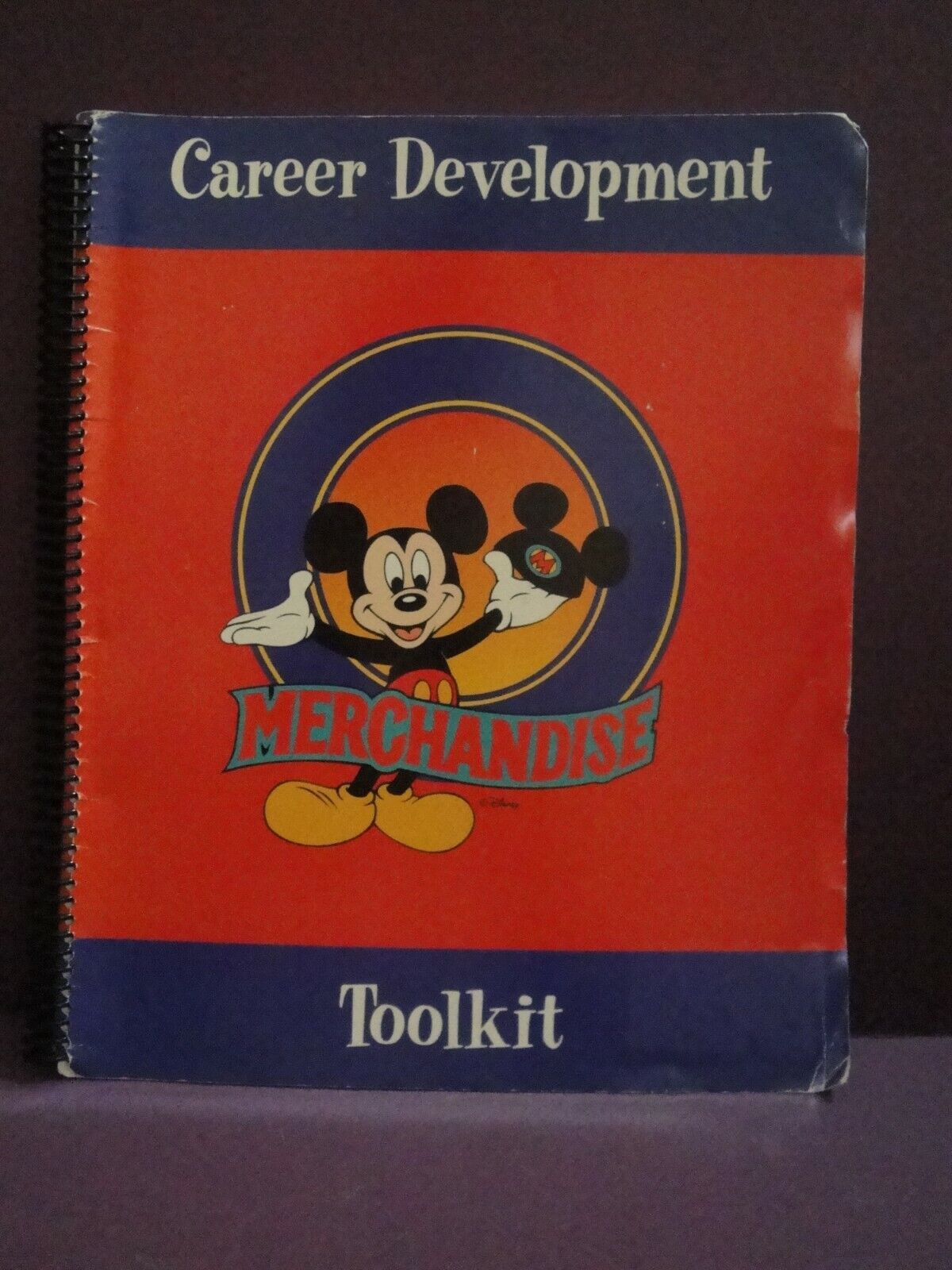 Walt Disney World Cast Manual Titled- Merchandise Career Development Toolkit