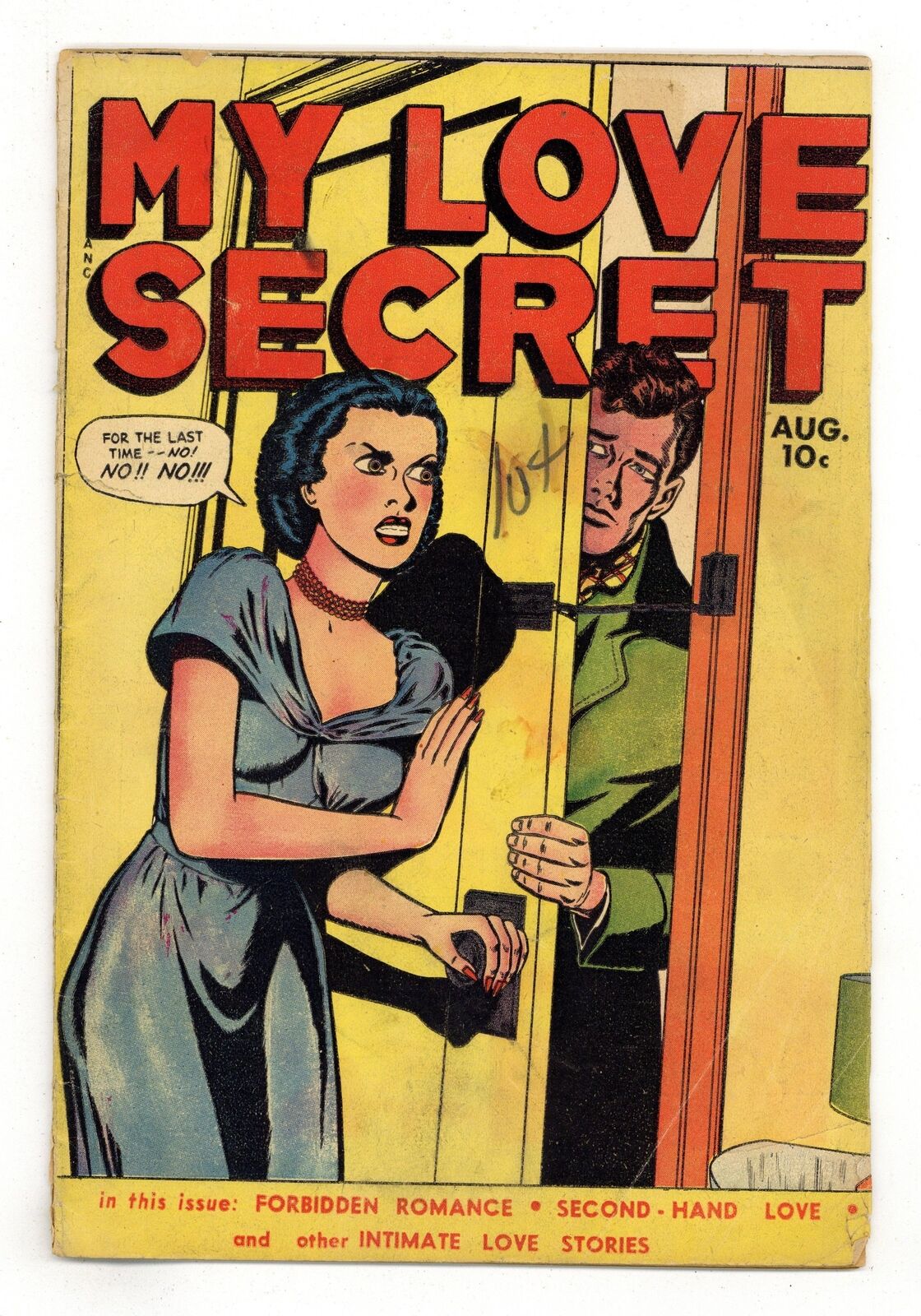 My Love Secret #25 GD/VG 3.0 1949