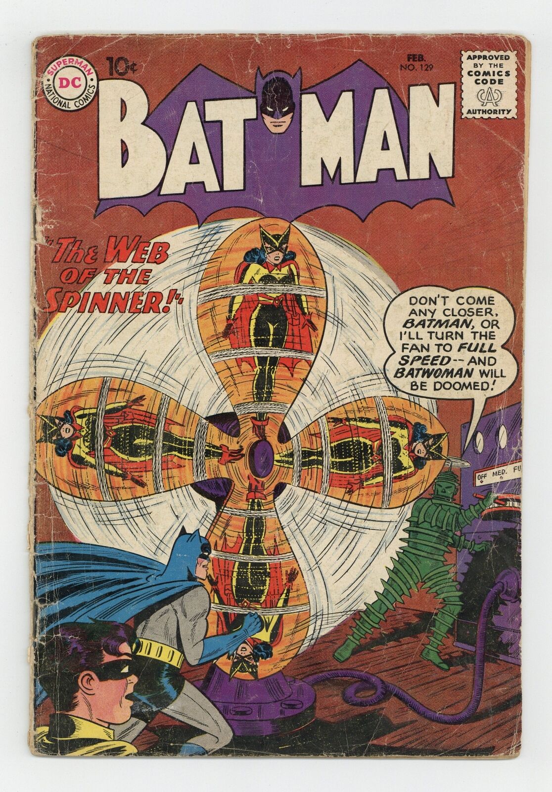 Batman #129 FR/GD 1.5 1960