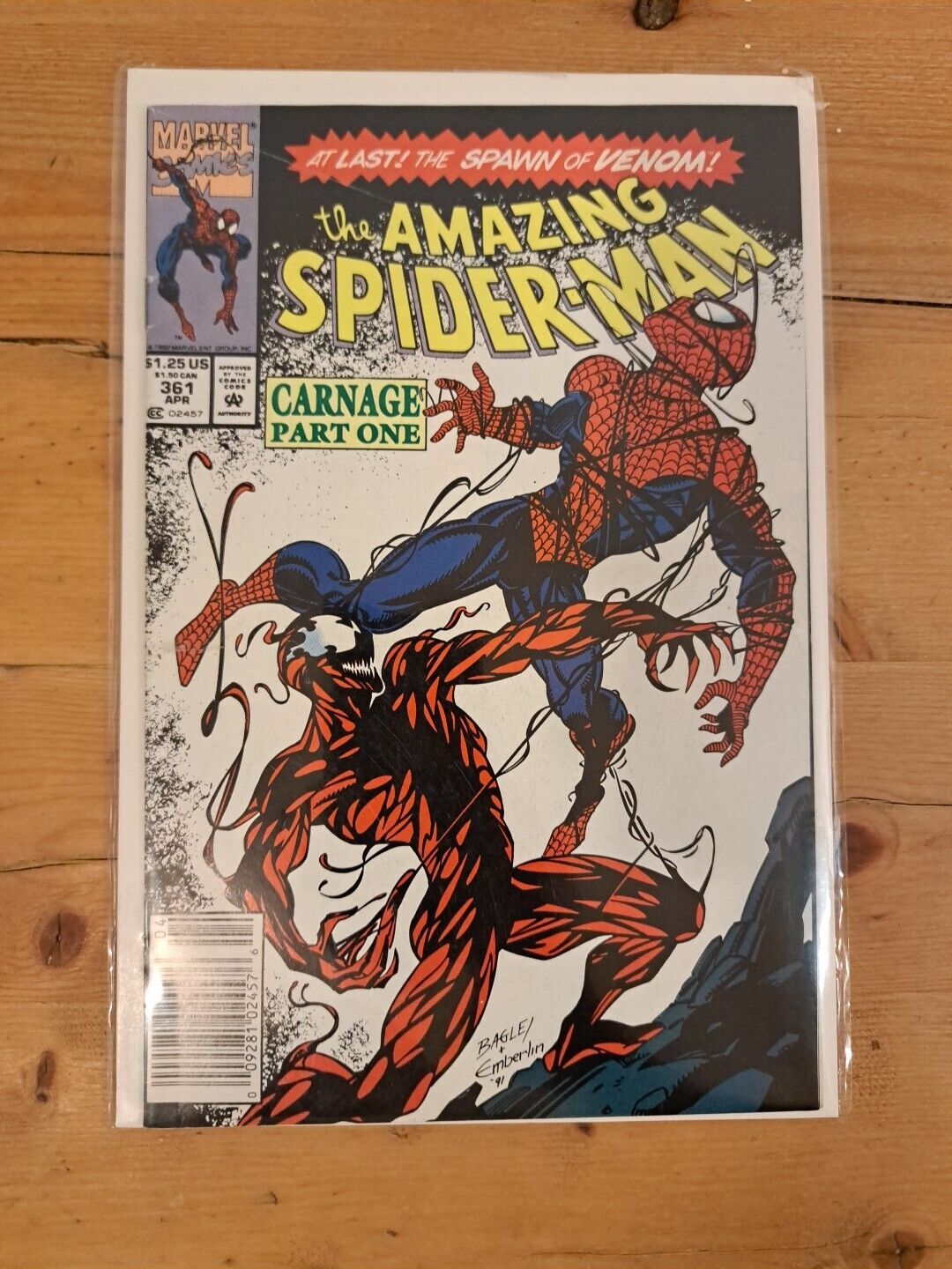 The Amazing Spider-Man #361 (Marvel Comics April 1992)