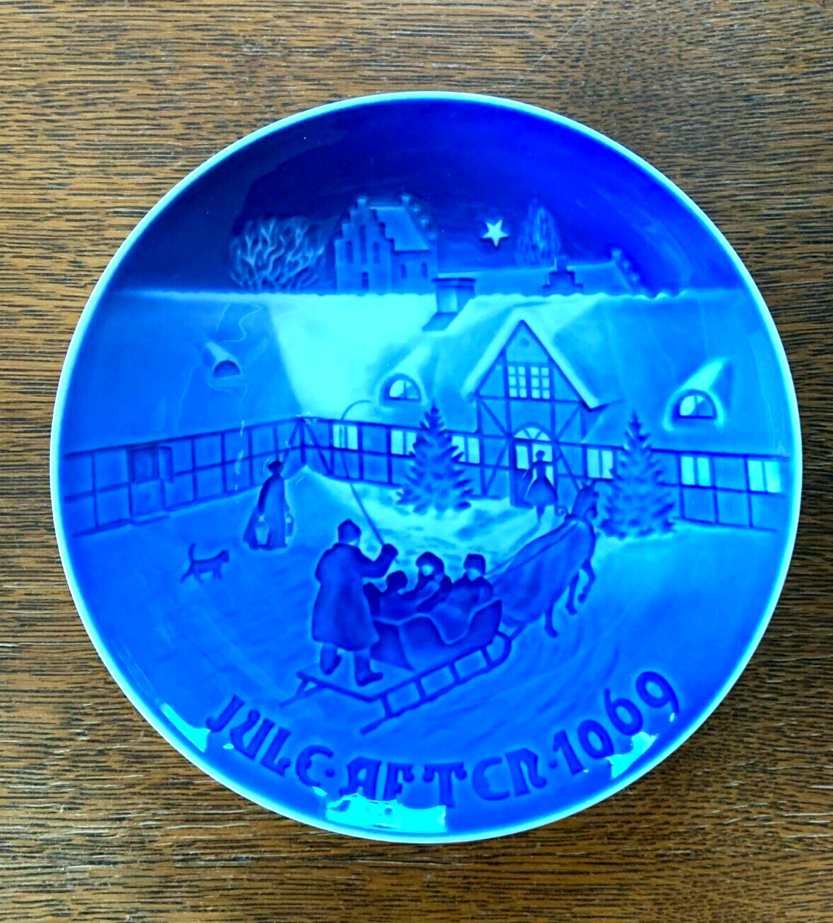 Bing & Grondahl 1969 Christmas Plate - Excellent Condition - 